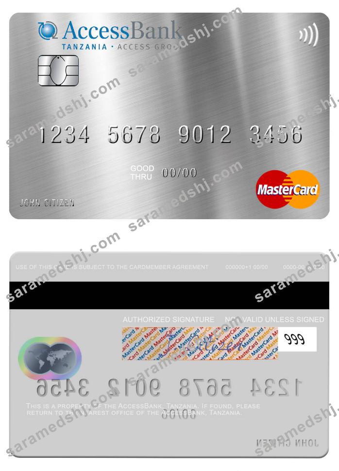 Tanzania AccessBank mastercard